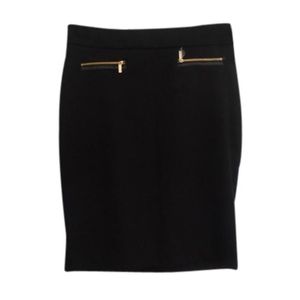 Calvin Klein  Black Modern Essentials Skirt
